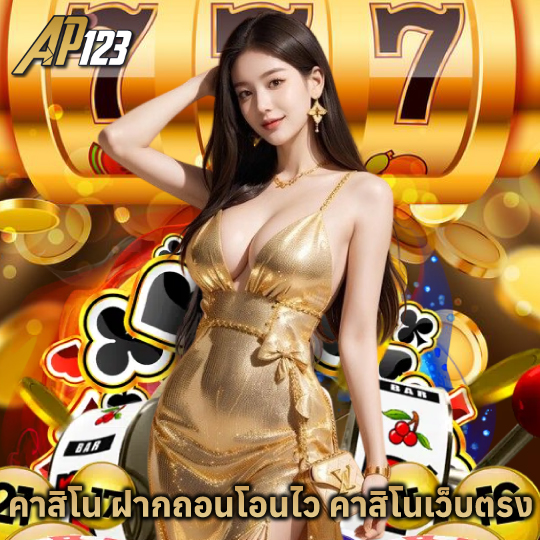 ap123 คาสิโนฝากถอนโอนไว คาสิโนเว็บตรง